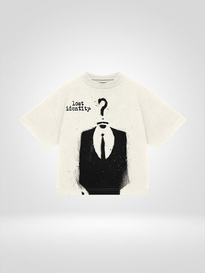 LOST IDENTITY T SHIRT (WHITE)