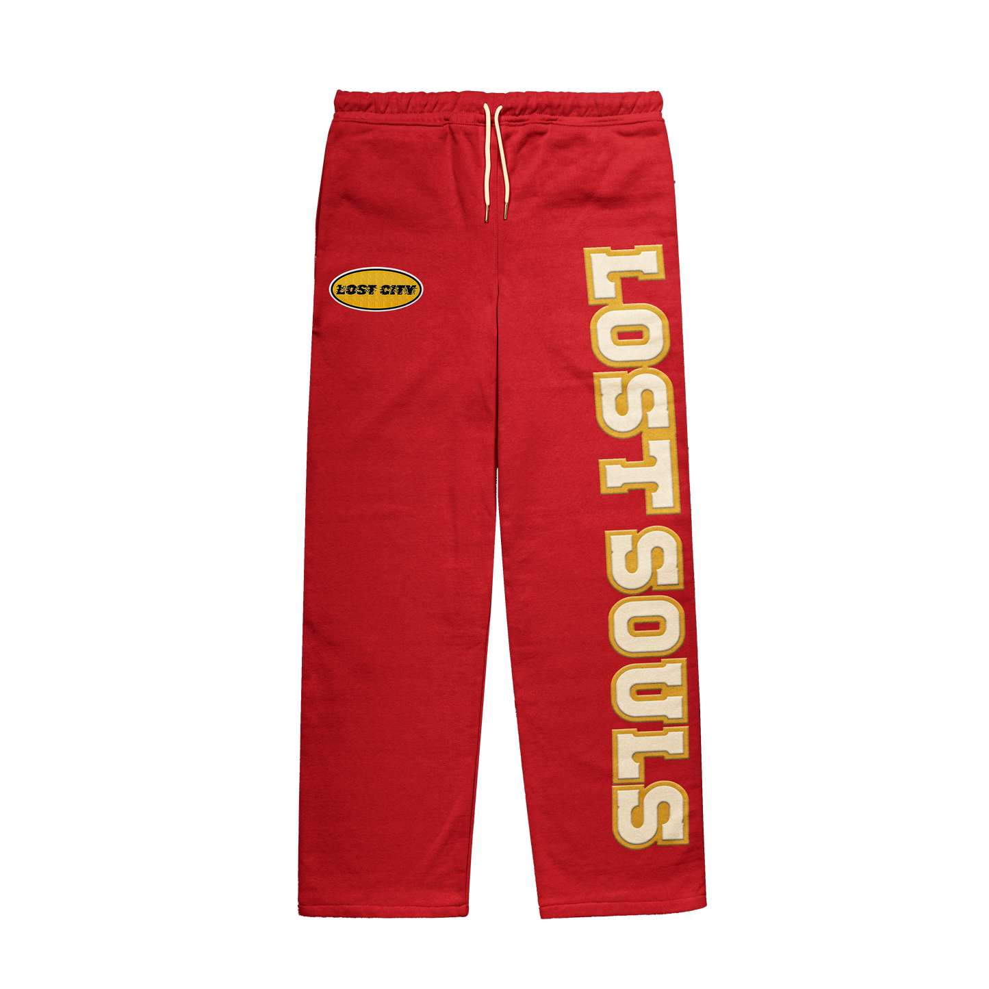 SAVE ME IM LOST SWEATPANTS (RED)