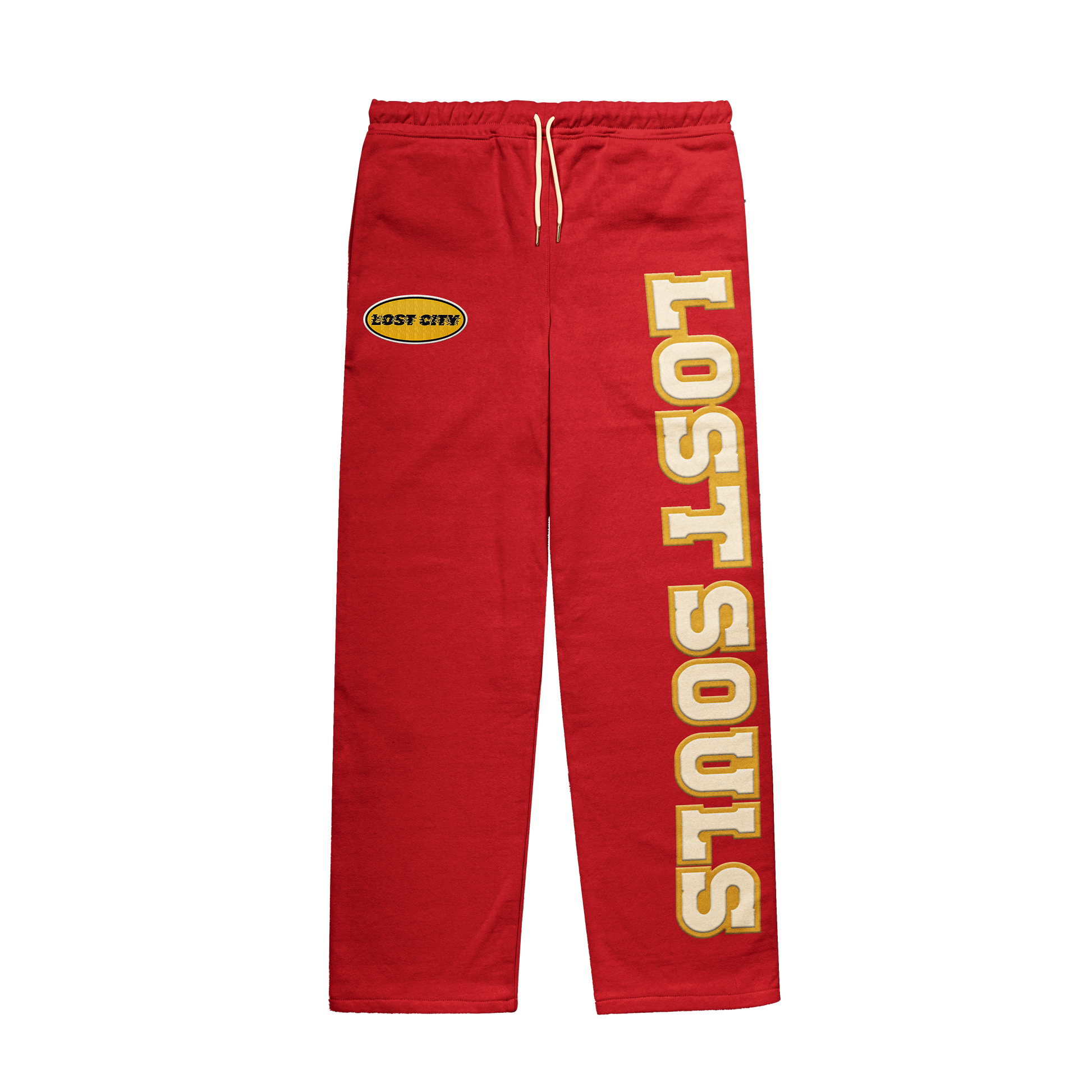 City Terry Sweatpant - Battle Red